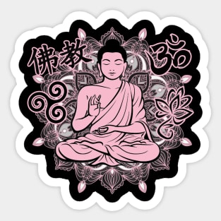 Ornate Buddha Sticker